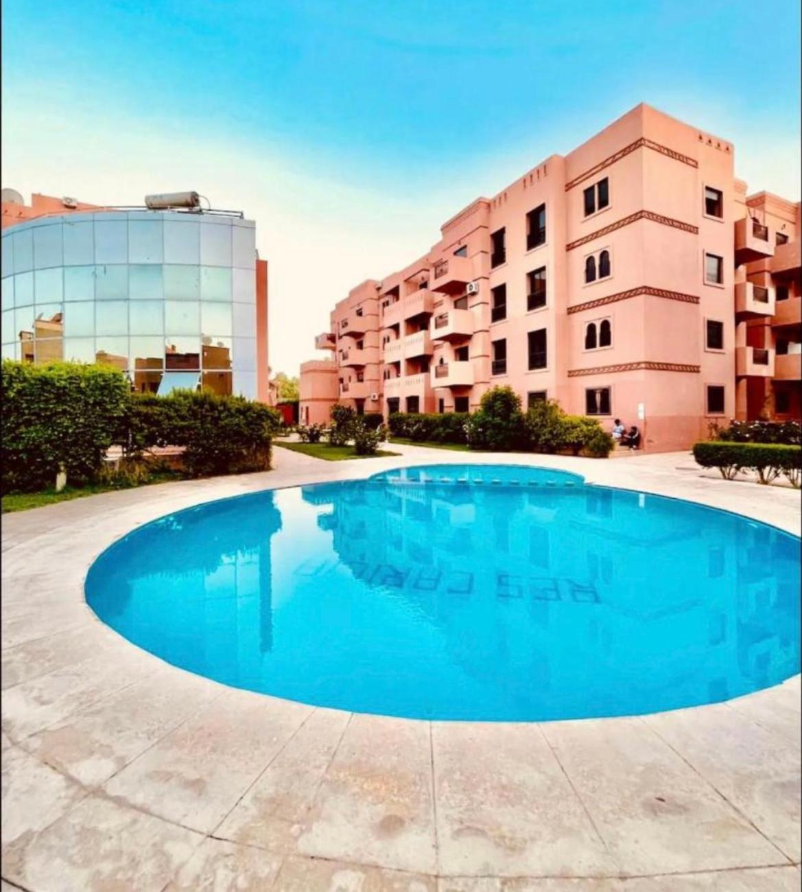 Appartement Malak - Residence Avec Piscine, Wifi, Gardien H24 Marrakesh Exterior photo